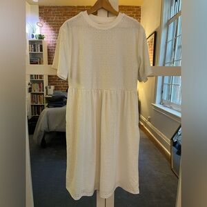 Piper & Scoot White Eyelet Dress